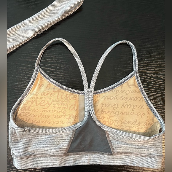 Lululemon sports bra with matching headband - Picture 4 of 4